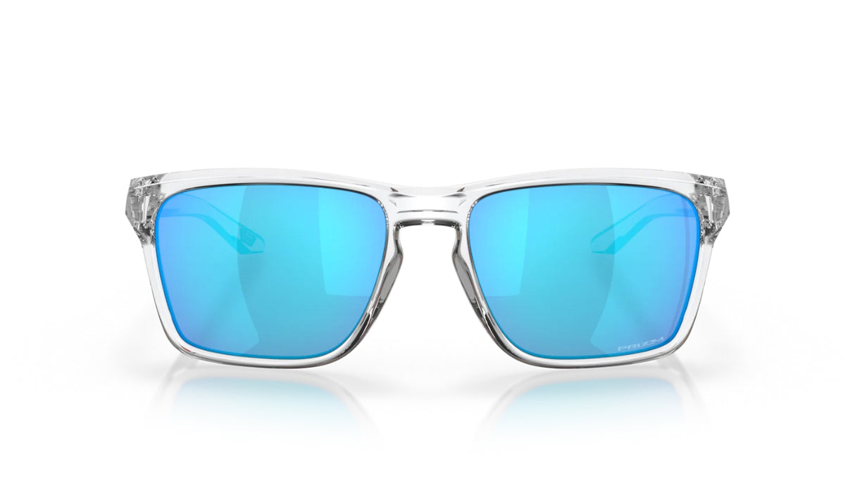 Oakley Sylas M (medium) Polished Clear Prizm Sapphire voorzijde