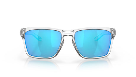 Oakley Sylas M (medium) Polished Clear Prizm Sapphire voorzijde