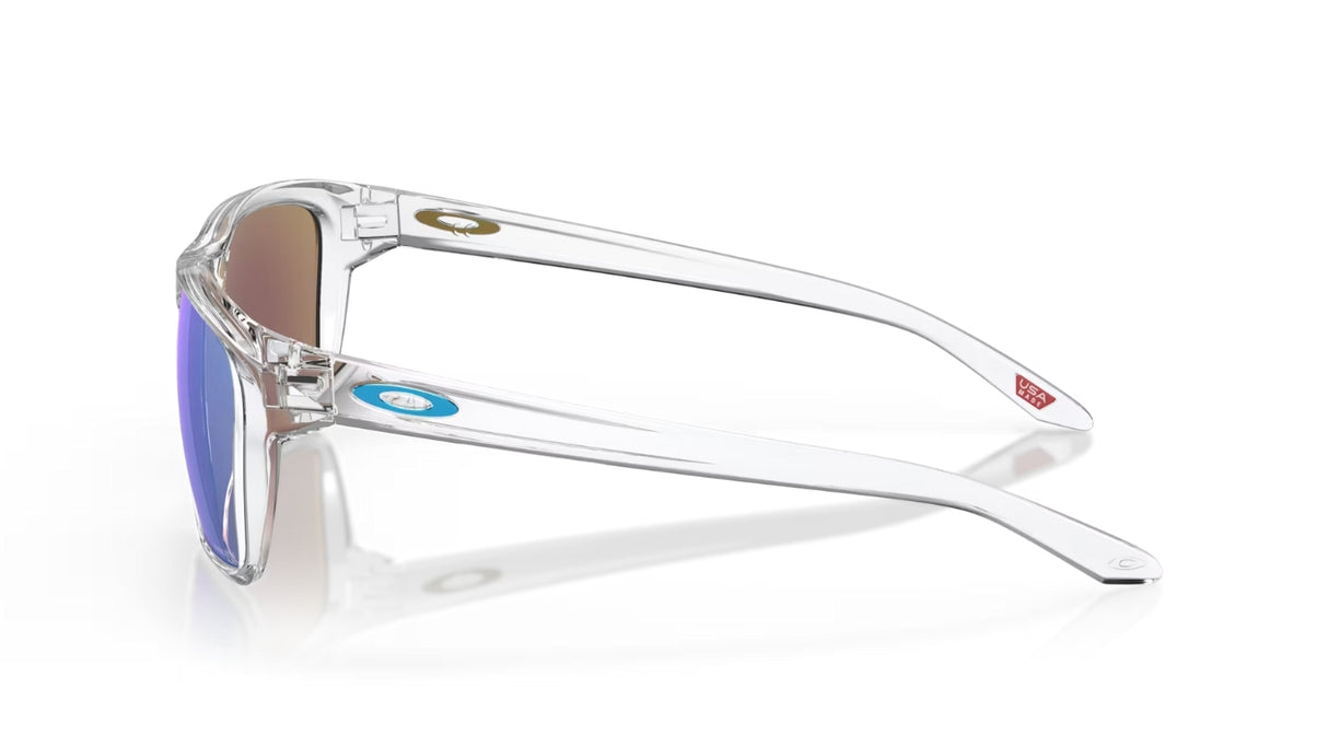 Oakley Sylas M (medium) Polished Clear Prizm Sapphire zijaanzicht