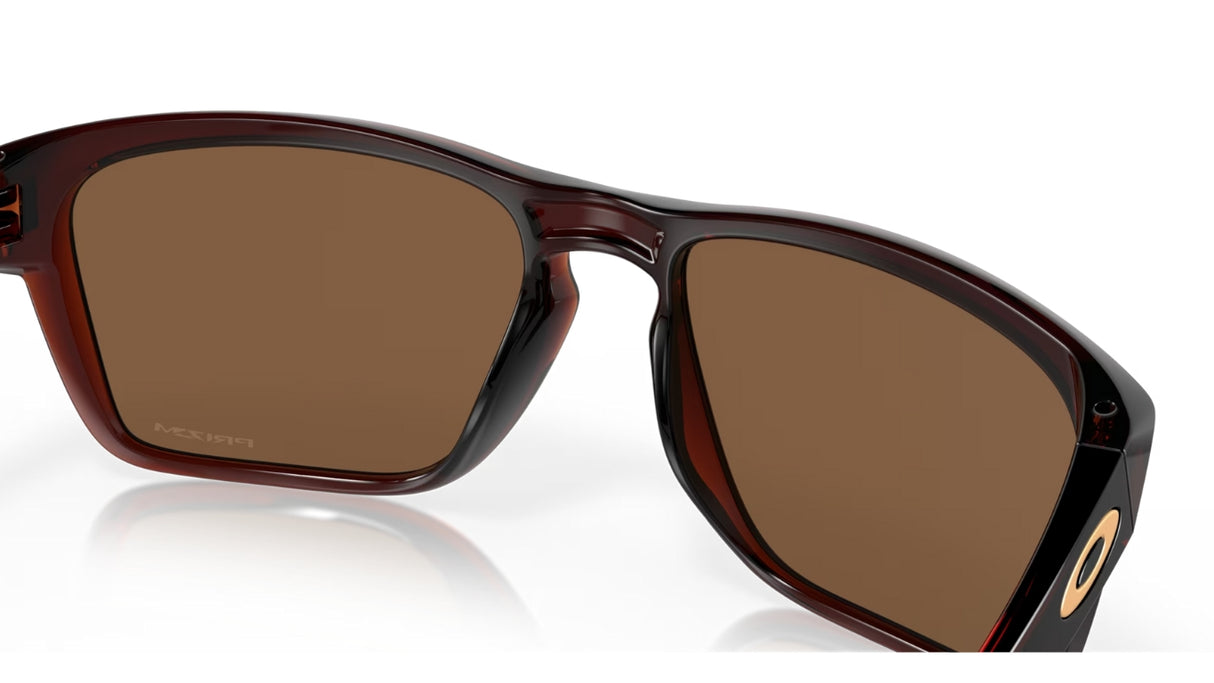 Oakley Sylas M (medium) Polished Rootbeer Prizm Bronze achterzijde schuin