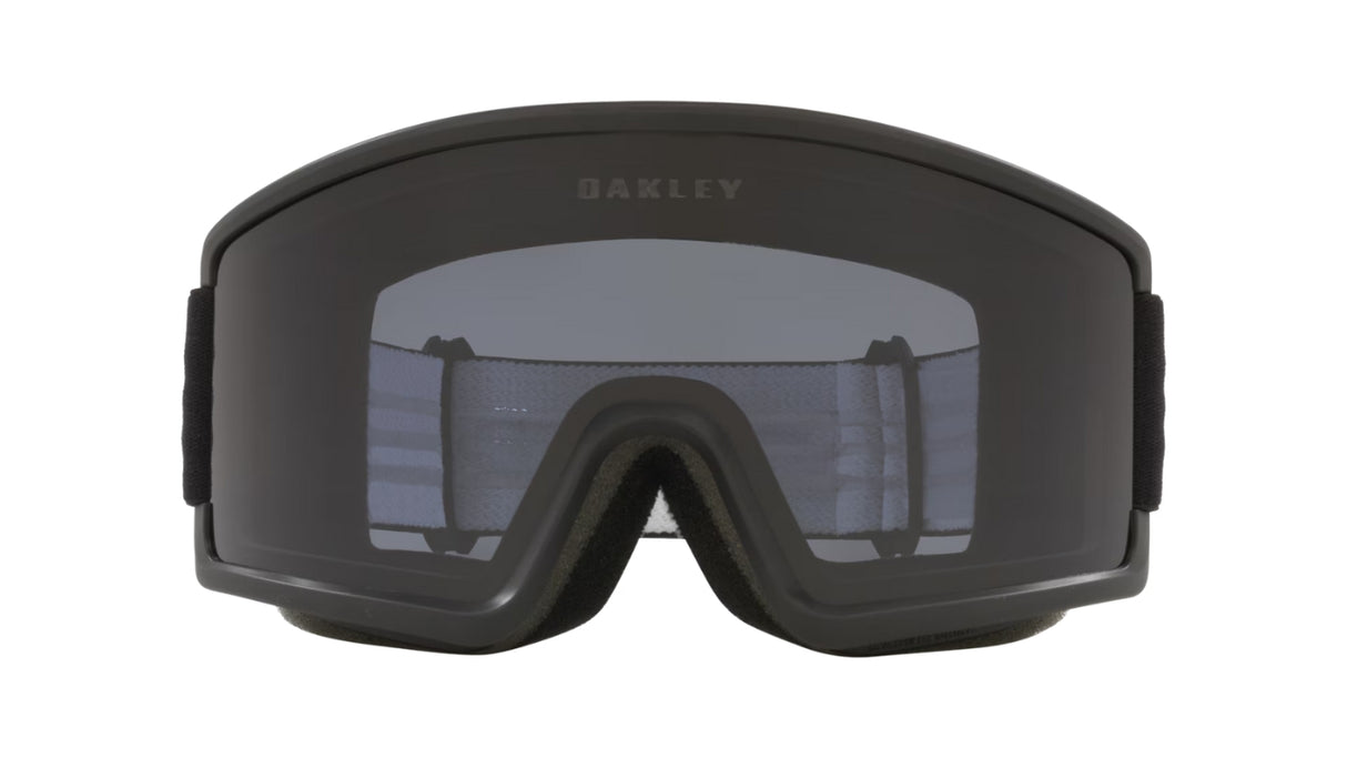 Oakley-Target-Line-L-Matte-Black-Dark-Grey-Vooraanzicht