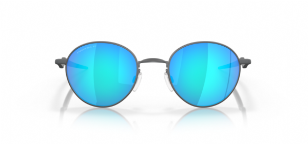 Oakley Terrigal Satin Light Steel Prizm Sapphire Polarized voorzijde