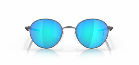 Oakley Terrigal Satin Light Steel Prizm Sapphire Polarized voorzijde