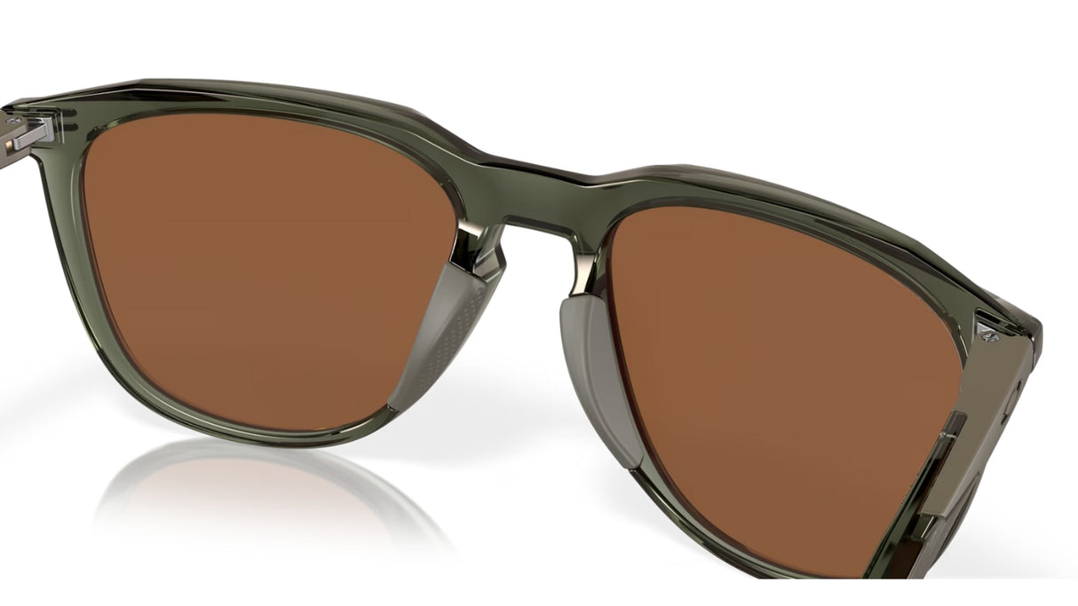 Oakley Thurso Olive Ink Prizm Tungsten Polarized achterzijde nabij