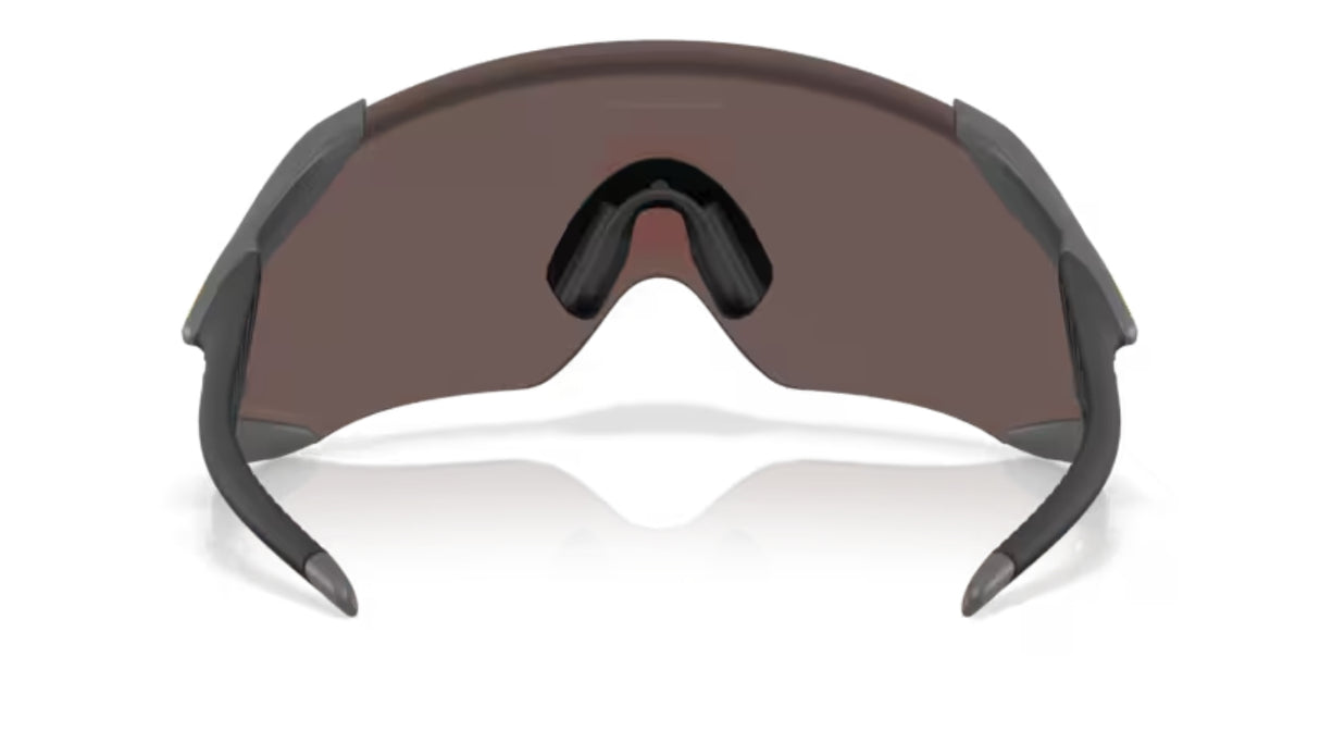 Oakley Velo Kato Matte Carbon / Prizm 24K achterkant