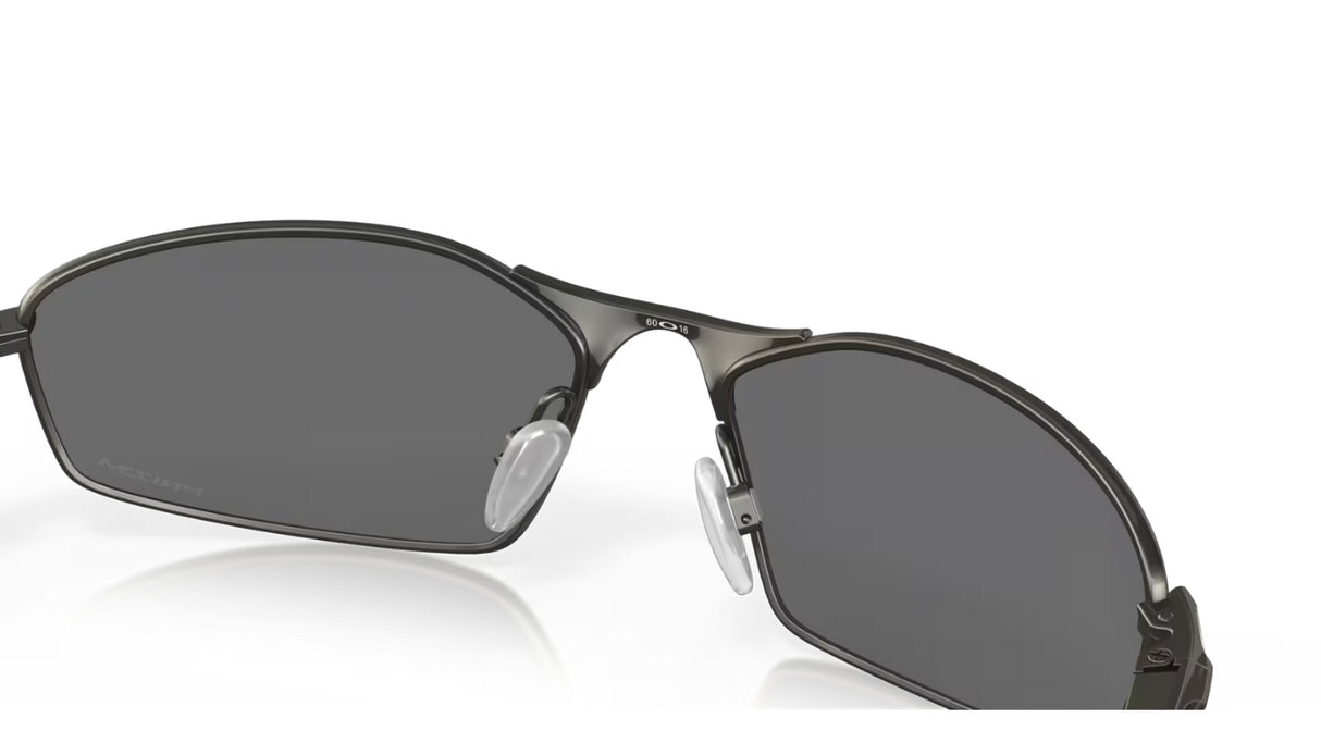 Oakley Whisker Carbon Prizm Black Iridium achterzijde schuin