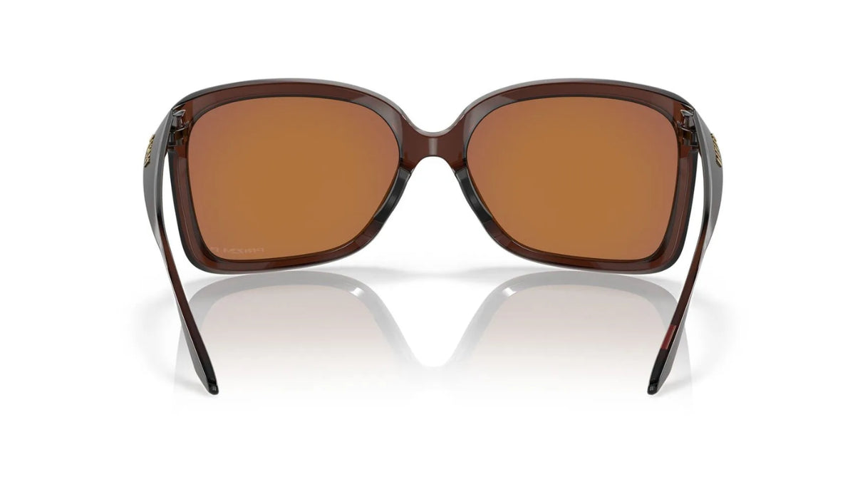 Oakley Wildrye Polished Amethyst Prizm Rose Gold Polarized achterzijde