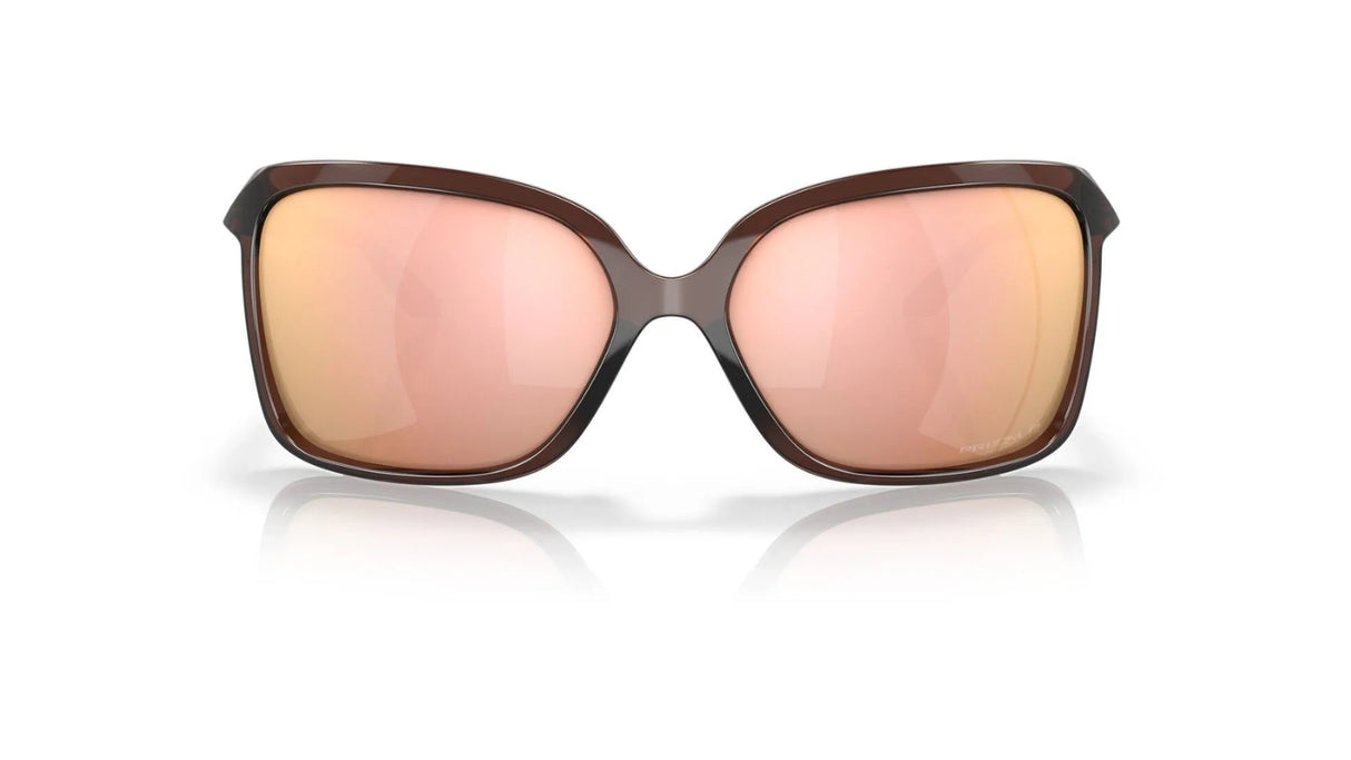 Oakley Wildrye Polished Amethyst Prizm Rose Gold Polarized voorzijde