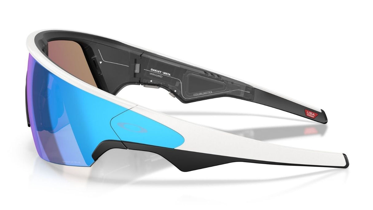 Oakley-meta-vanguard-white-prizm-sapphire-zijaanzicht