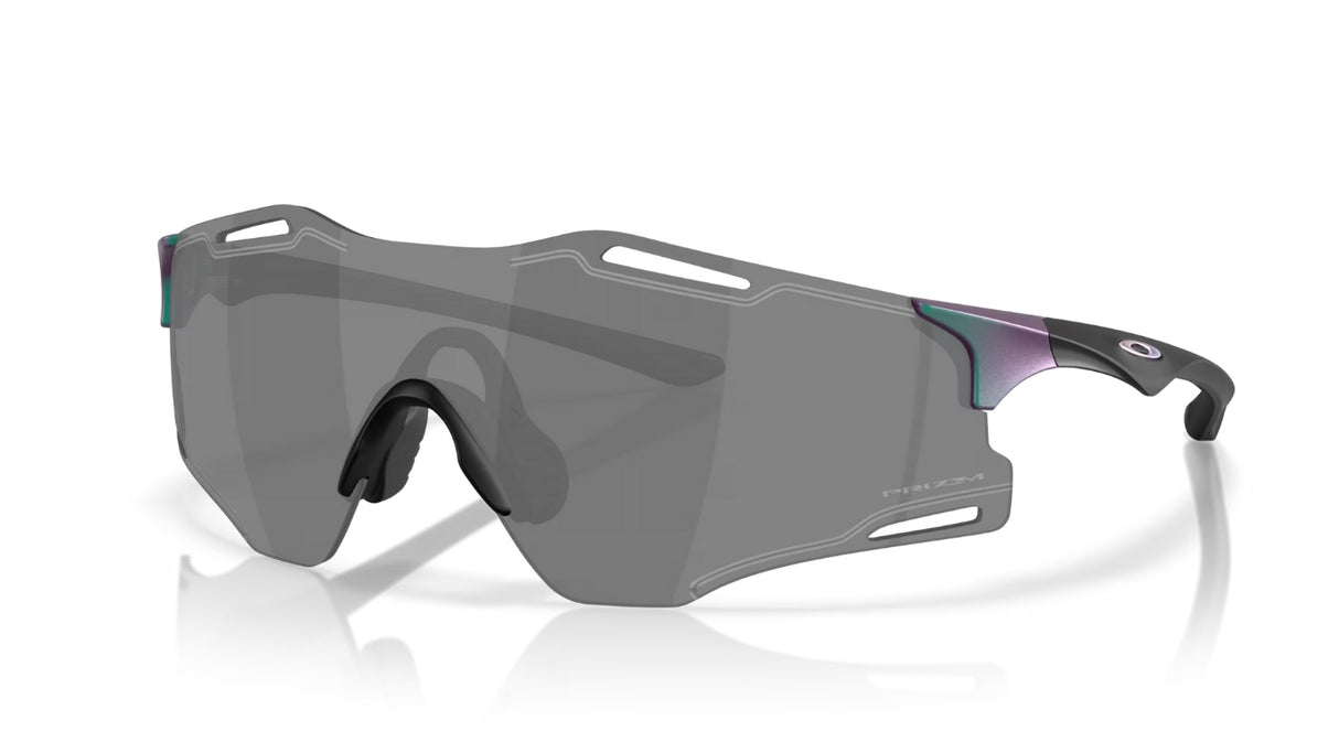Oakley Limited Cybr Zero Aura Collection Matte Purple Green Colorshift/ Prizm Black