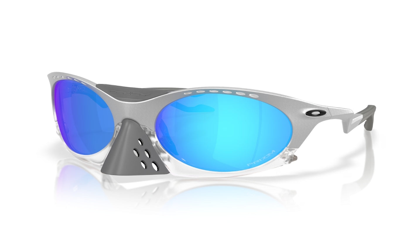 oakley × piet PLANTARIS Oakley Plantaris X-Silver/ Prizm Sapphire – sportbrillenshop.nl