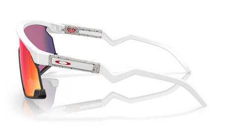 Oakley BXTR Matte White/ Prizm Road Zijkant