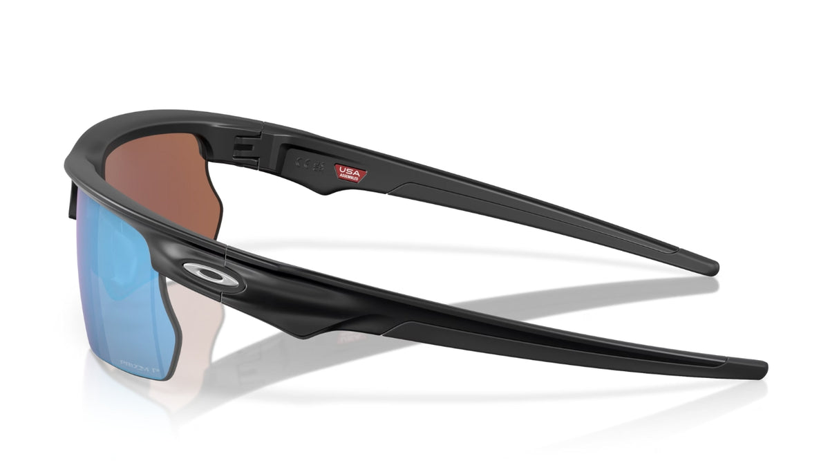 Oakley Bisphaera Matte Black/ Prizm Deep Water Polarized Zijkant
