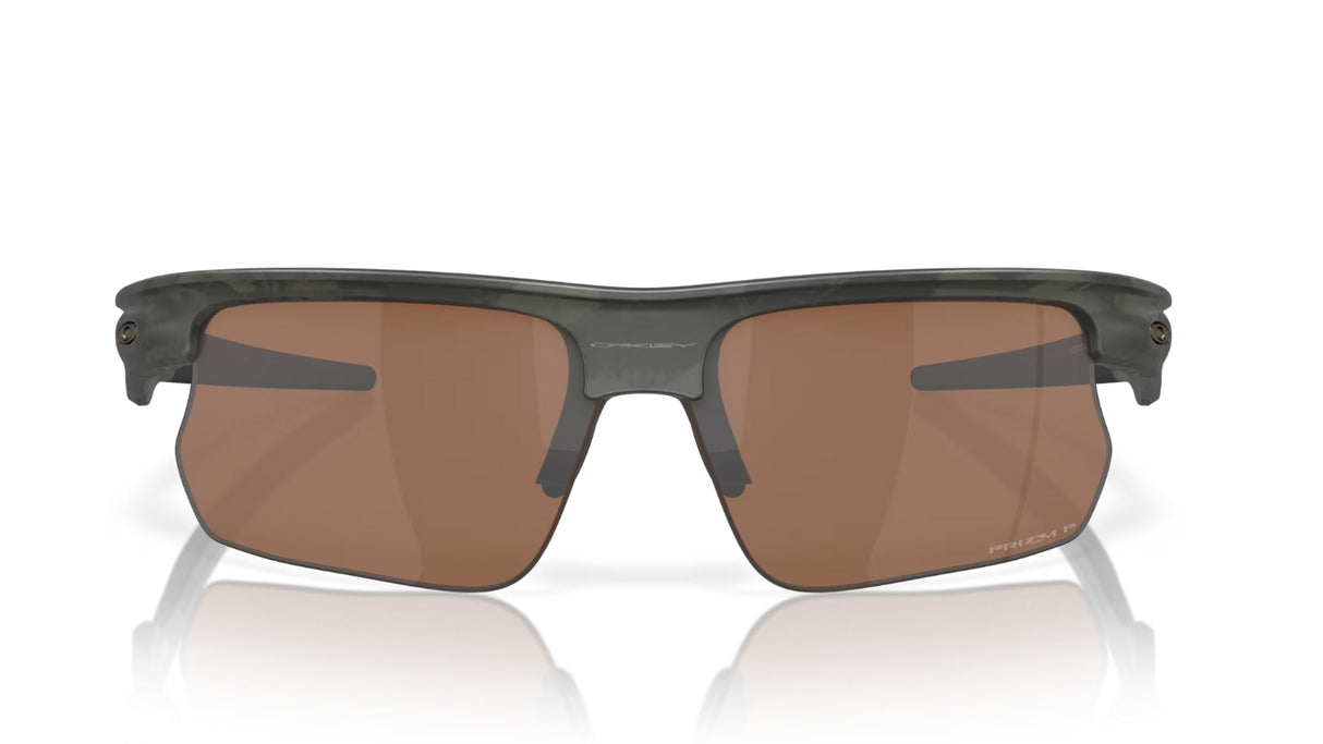 Oakley Bisphaera Matte Olive Green Camo/ Prizm Tungsten Polarized voorkant
