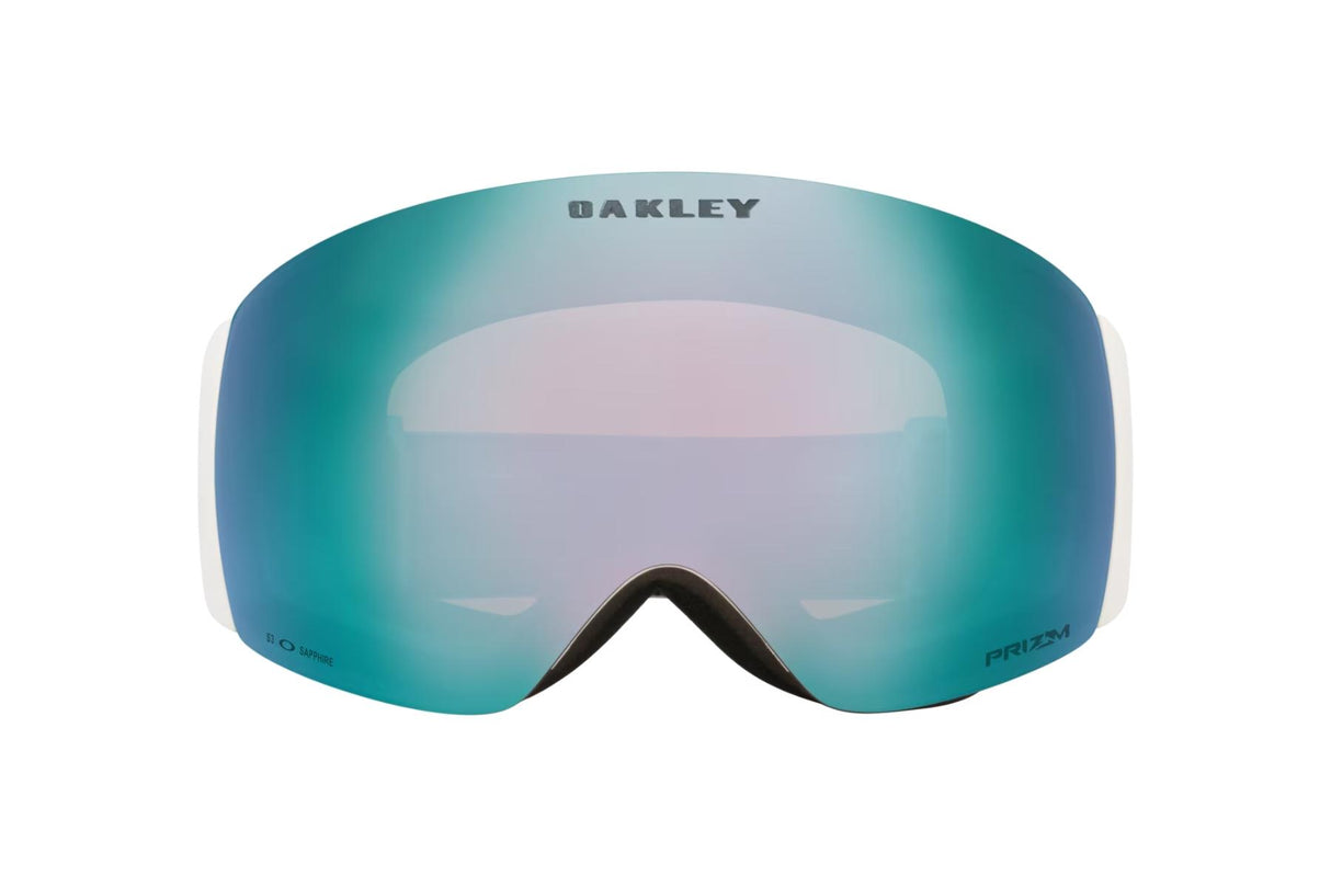 Oakley Flight Deck Pro L Matte White/ Prizm Sapphire & Prizm Iced