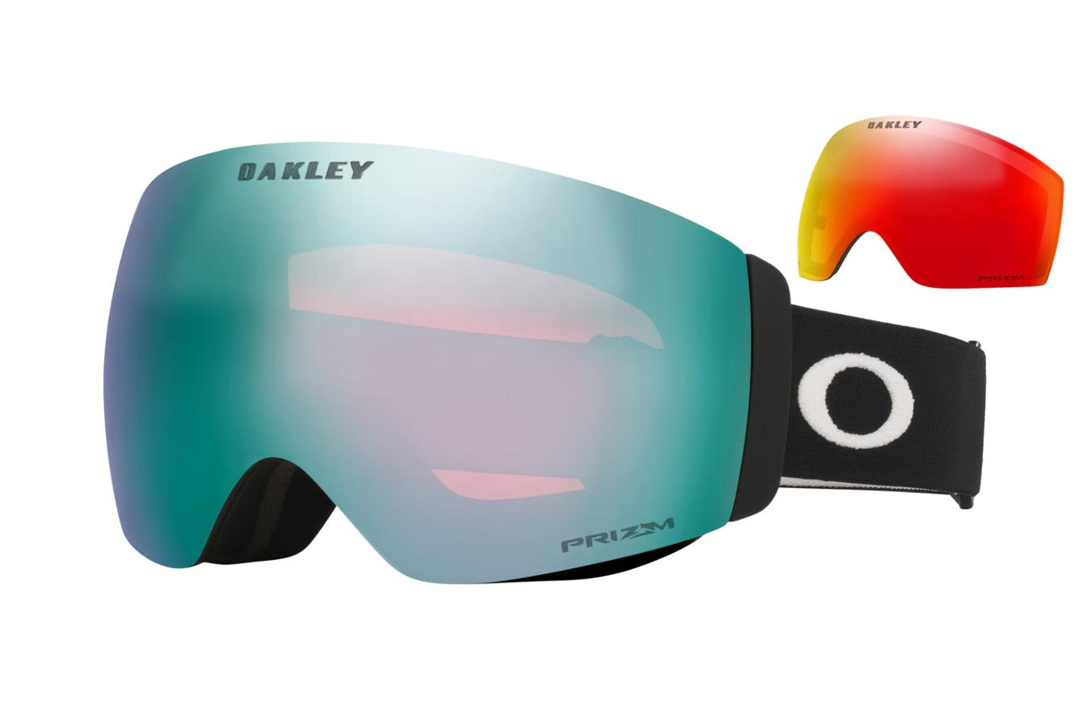Oakley Flight Deck Pro M Matte Black/ Prizm Sapphire & Prizm Torch