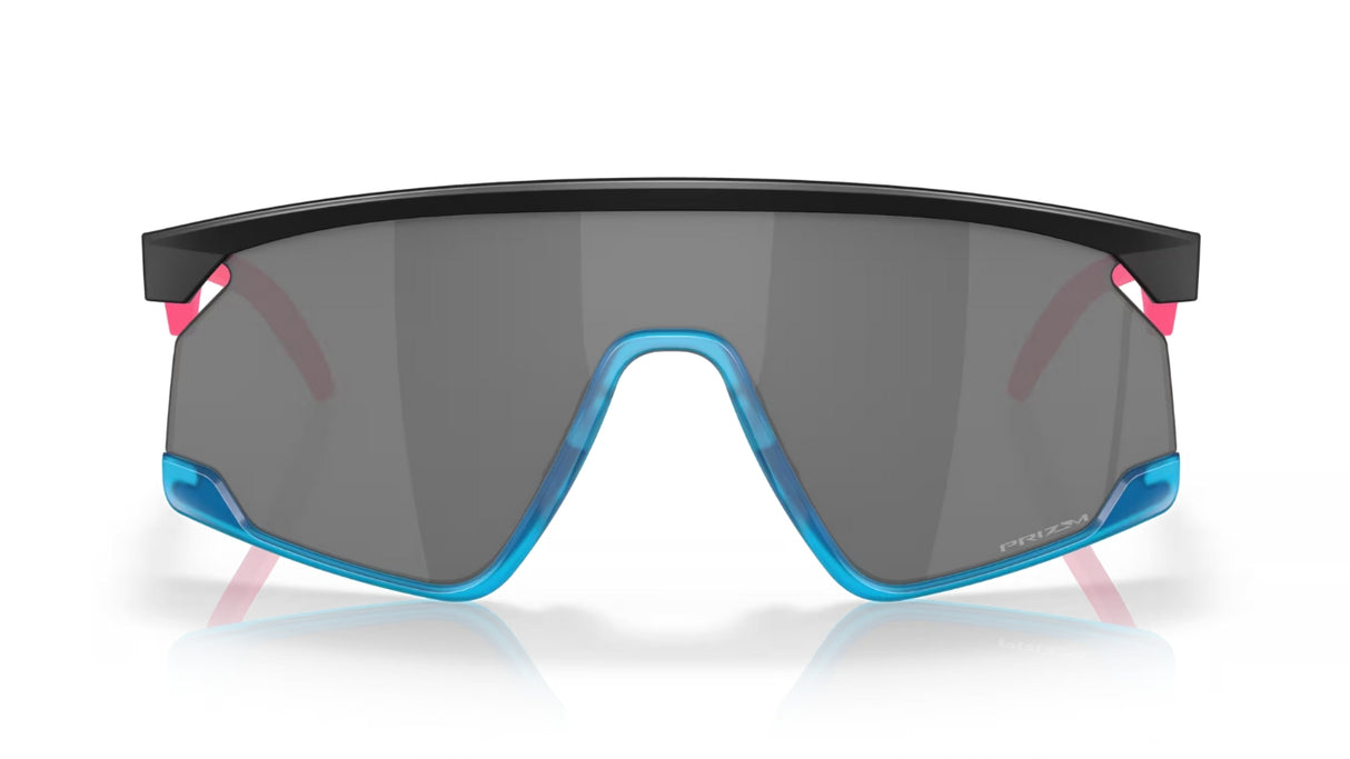 Oakley BXTR Matte Black-Sky Blue/ Prizm Black Voorkant