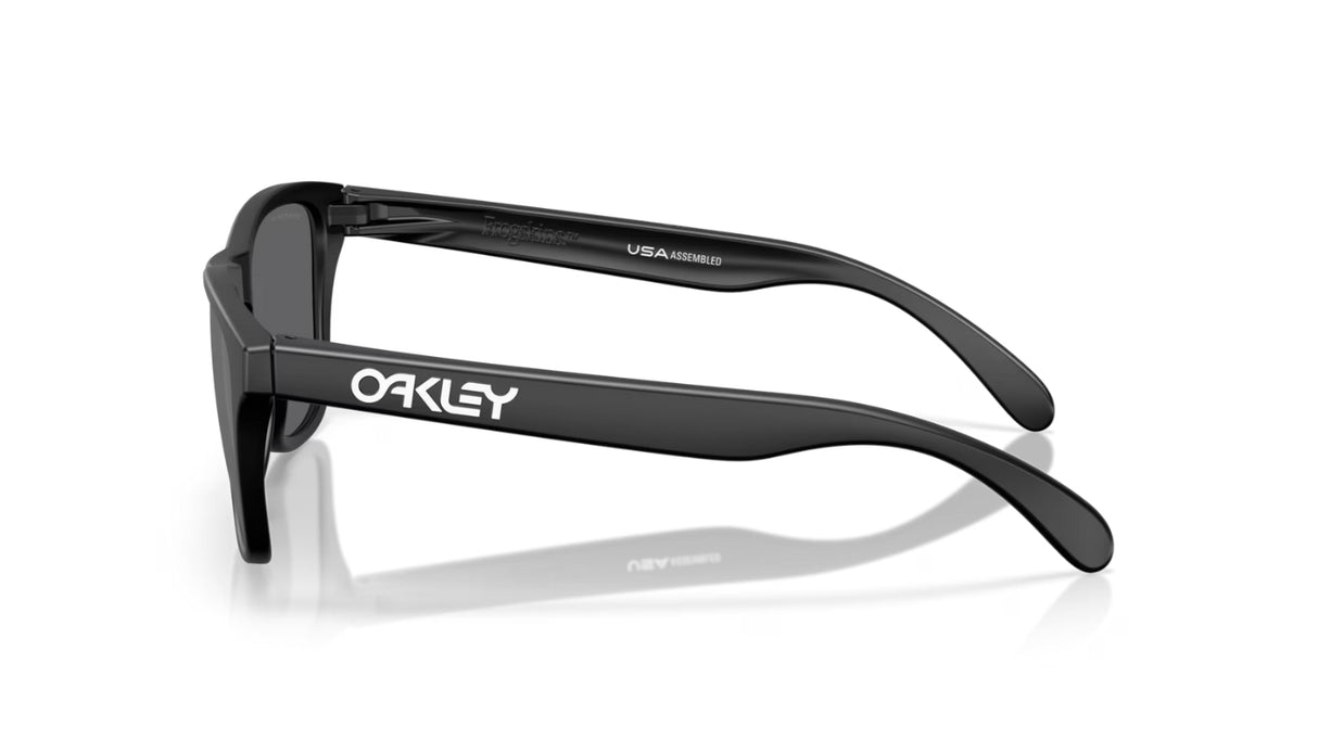Oakley Frogskins S (Small) Matte Black Prizm Black Polarized zijaanzicht