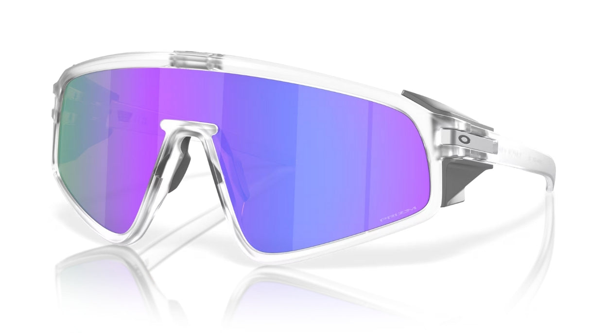 Oakley Latch Panel Matte Clear/ Prizm Violet