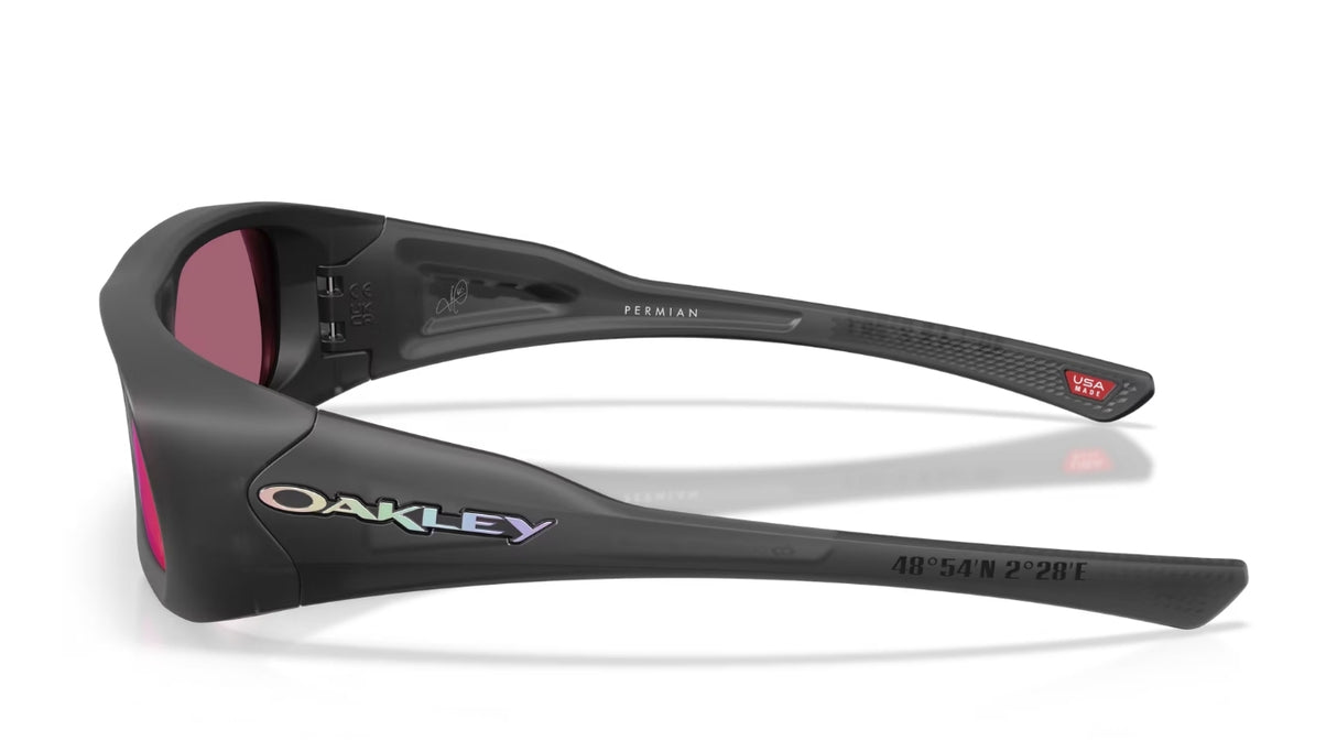 Oakley Permian Kylian Mbappé Matte Black Ink/ Prizm Road