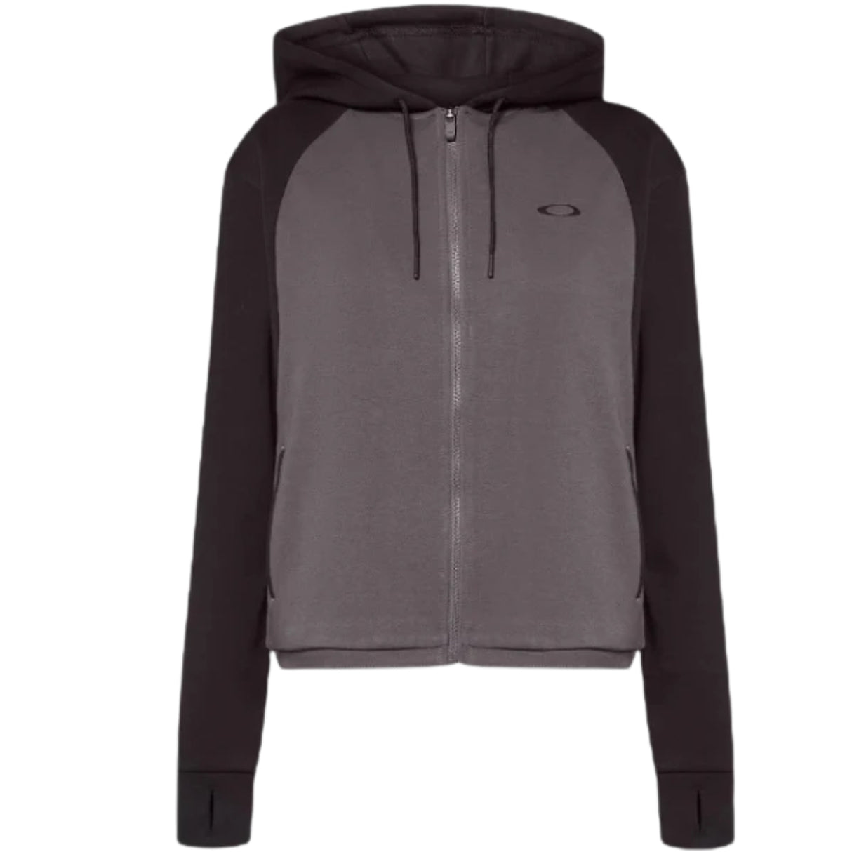 Oakley W Pursuit Cruise FZ Hoodie Blackout/ Uniform Grey