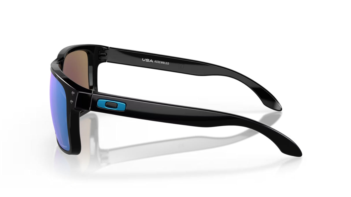 Oakley Holbrook XL Polished  Black  Prizm Sapphire zijaanzicht