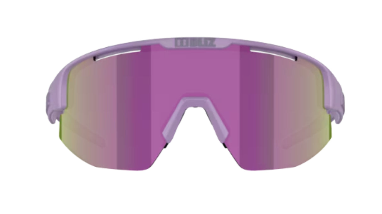 Bliz Matrix Sportbril Matte Purple/ Brown & Purple Mirror
