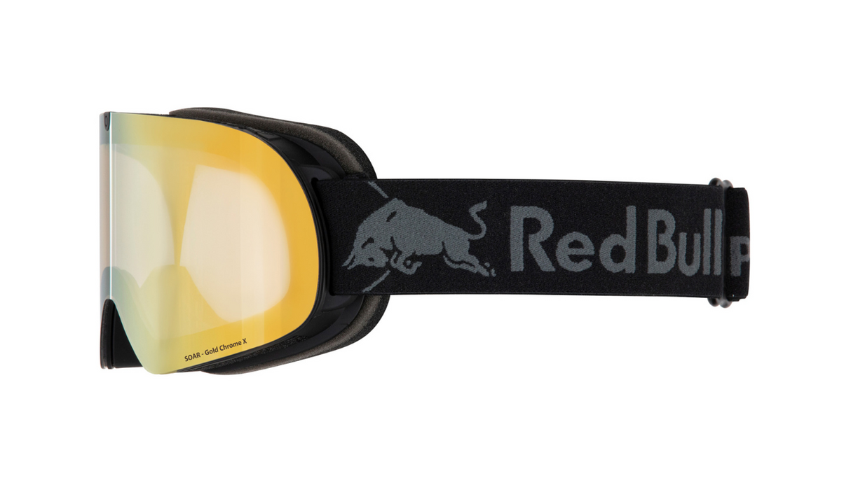 Red Bull SPECT Goggles SOAR Black/ Brown Gold Chrome