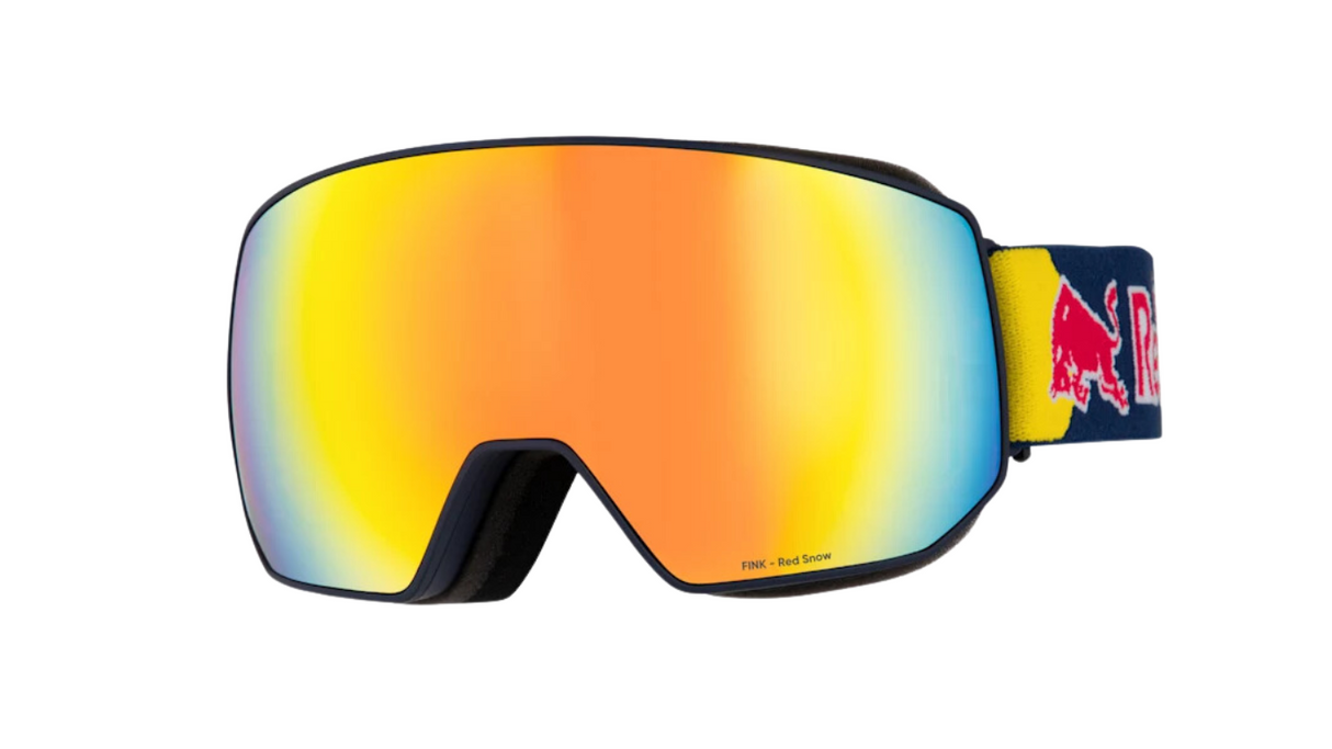 Red Bull SPECT Schutzbrille FINK Blau/Orange Rot verspiegelt