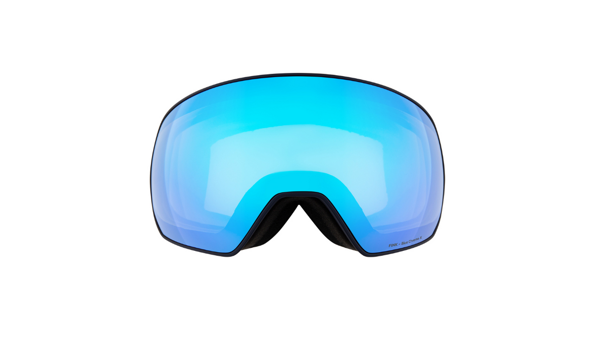 Red Bull SPECT Goggles FINK Blue/ Smoke Blue Mirror Chrome X