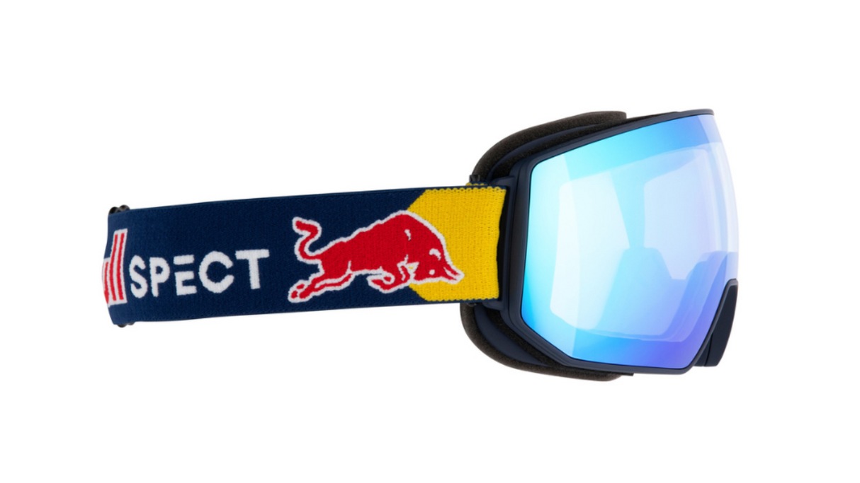 Red Bull SPECT Goggles FINK Blue/ Smoke Blue Mirror Chrome X