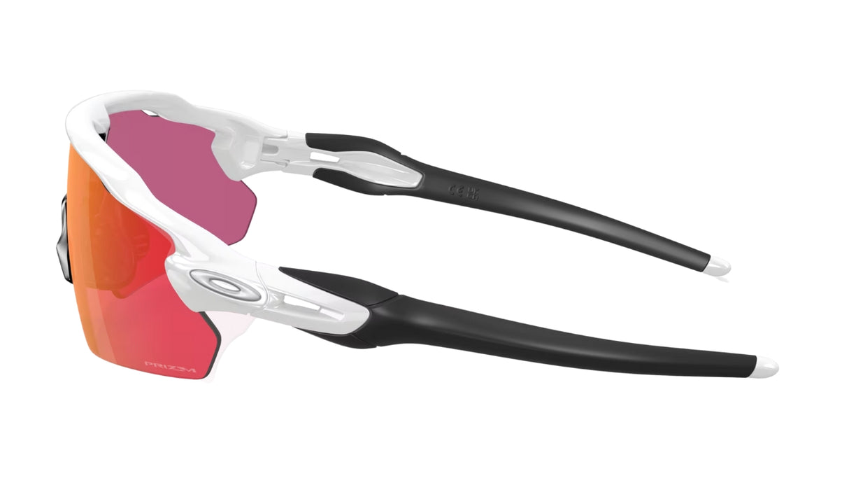 Oakley Radar EV Pitch Polished White Prizm Field zijaanzicht