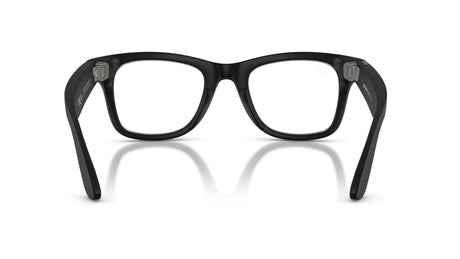 Ray-Ban-Meta-Wayfarer-Matte-Black-Clear-achterzijde