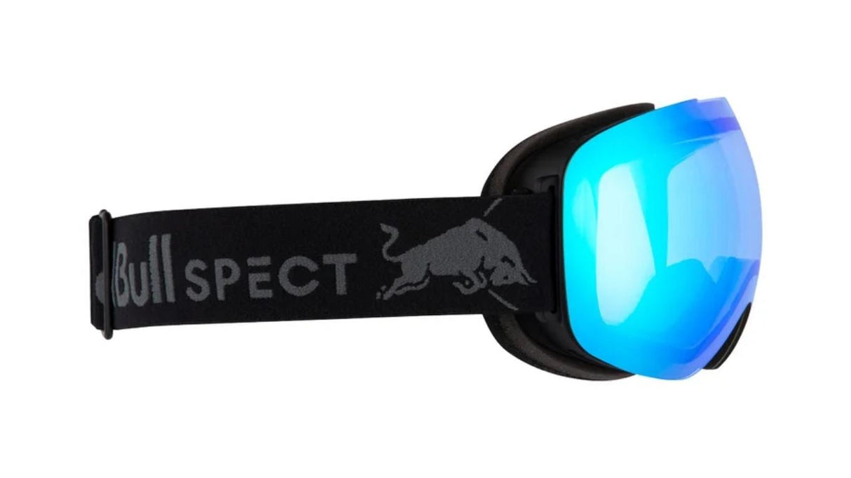 Red Bull SPECT Goggles BENT Matte Black/ Light Blue Chrome X