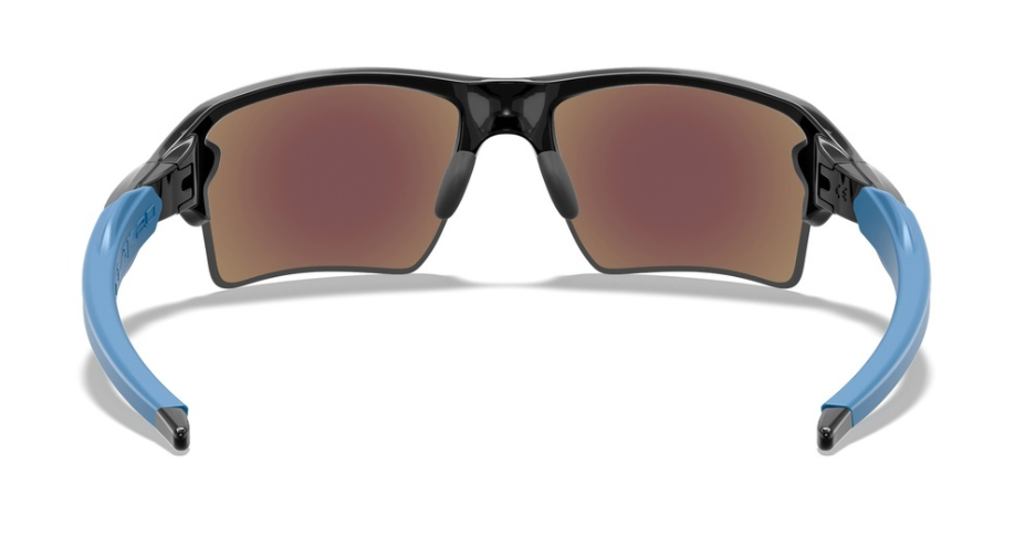 Oakley Custom Flak 2.0 XL Polished Black/ Prizm Sapphire