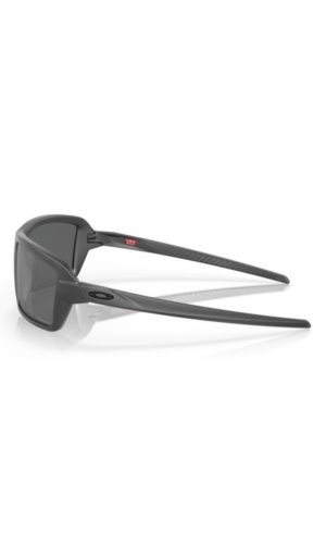 Oakley Cables Steel/ Prizm Black zijkant