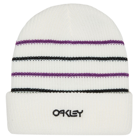 Oakley B1B Stripe Beanie/ White
