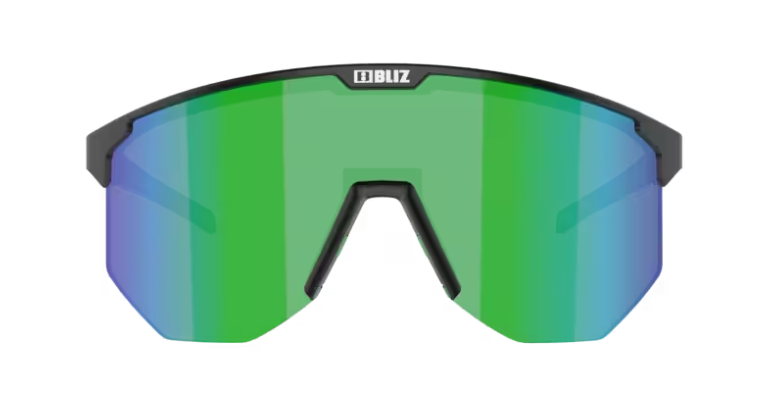 Bliz Hero Sports Glasses Matte Black/ Smoke & Green Mirror