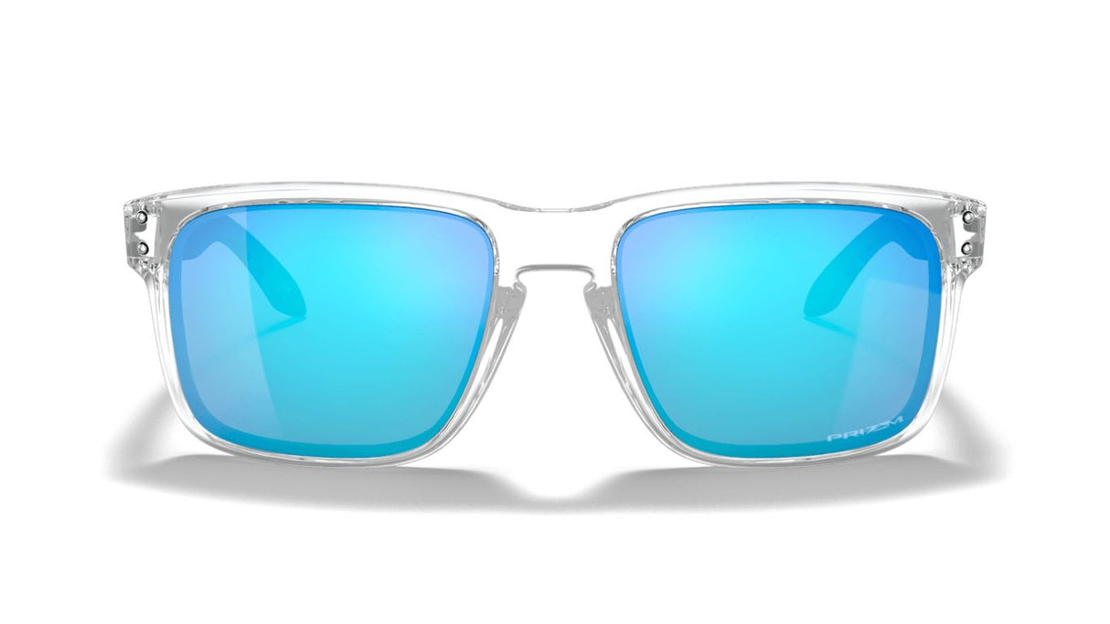 Oakley Custom Holbrook Polished Clear Crystal Blue Shallow Camo/ Prizm Sapphire