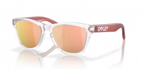 Oakley Frogskins XXS (extra extra small) Matte Clear/ Prizm Rose Gold
