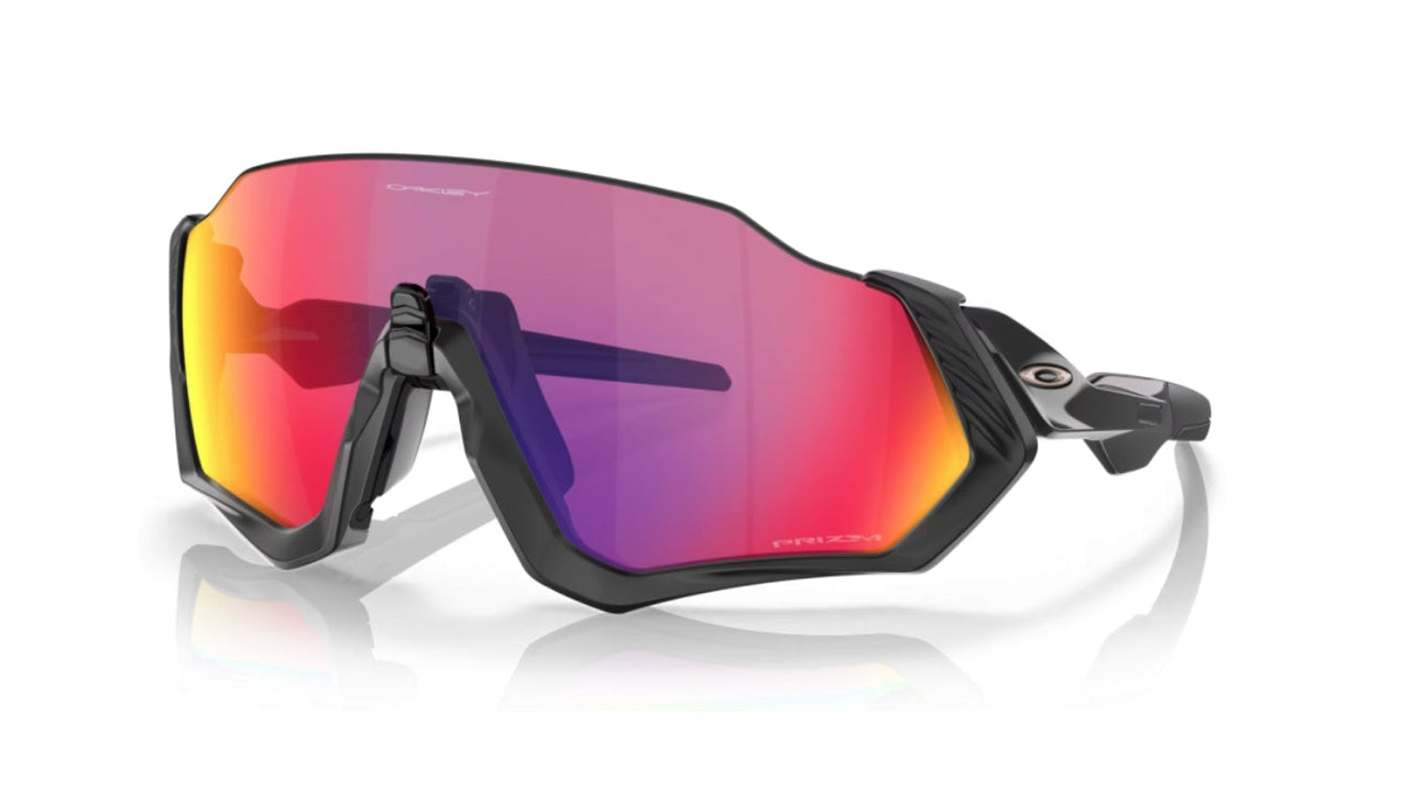 Oakley Flight Jacket collectie, stijlvolle sportbril met UV-bescherming, verkrijgbaar bij Sportbrillenshop.nl