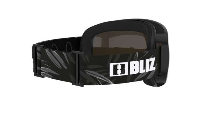 Bliz Floz Matte Black/ Brown & Silver Mirror