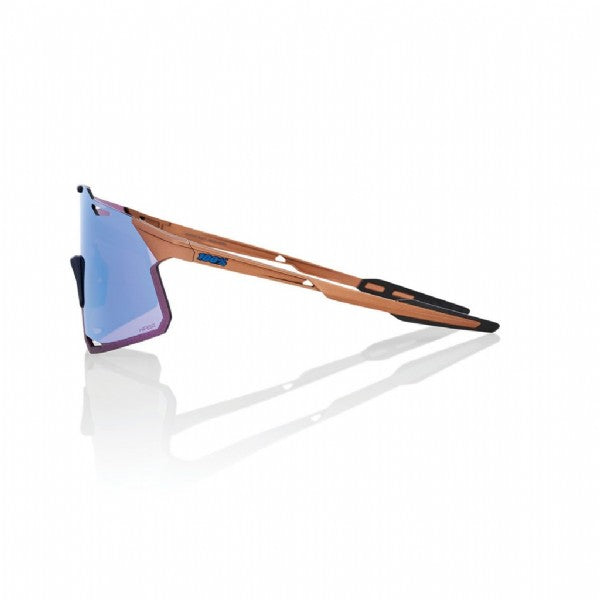 100% Hypercraft Matte Copper Chromium/ HiPER Blue Multilayer Mirror + Clear Lens