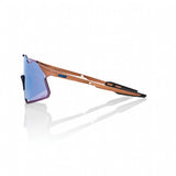 100% Hypercraft Matte Copper Chromium/ HiPER Blue Multilayer Mirror + Clear Lens
