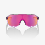 100-S2-Tokyo-Night-Polished-Translucent-Grey-Purple-Multilayer-Mirror-Lens-Clear-Lens