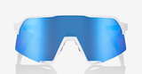 100-S3-Matte-White-HiPER-Blue-Multilayer-Mirror-Lens-Clear-Lens