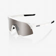 100-S3-Matte-White-HiPer-Silver-Mirror-Lens-Clear-Lens