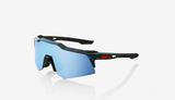 100-Speedcraft-XS-extra-small-Black-Holographic-HiPER-Blue-Multilayer-Mirror-Lens-Clear-Lens