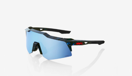 100-Speedcraft-XS-extra-small-Black-Holographic-HiPER-Blue-Multilayer-Mirror-Lens-Clear-Lens