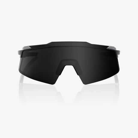 100% Aerocraft Matte Black/ Black Mirror Voorkant